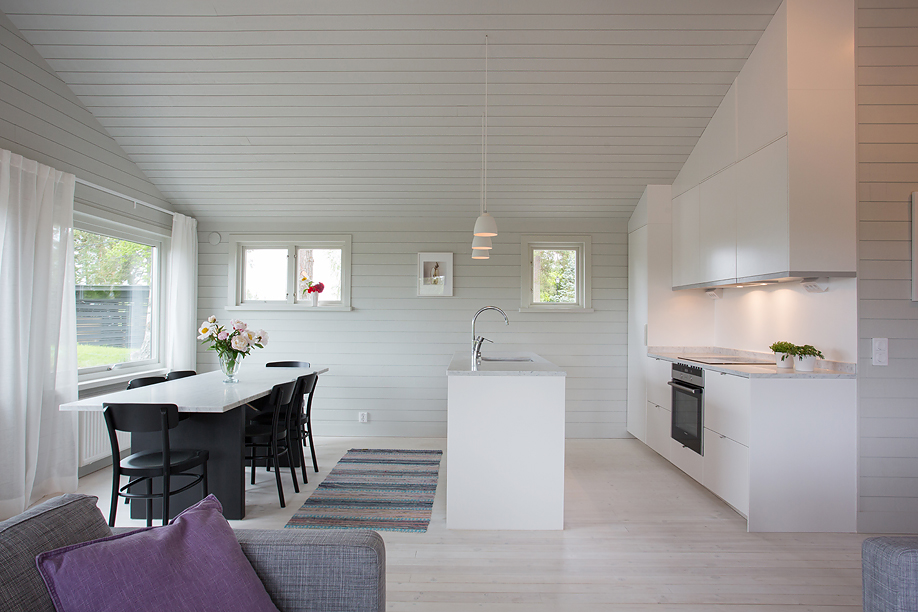 Kök i sommarvillan, av Rex Arkitektbyrå