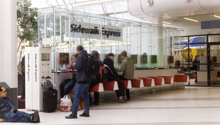 Rex Arkitektbyrå uppdaterade Cityterminalen. Nu är det en ljus och fin miljö där resenärerna lätt kan orientera sig.